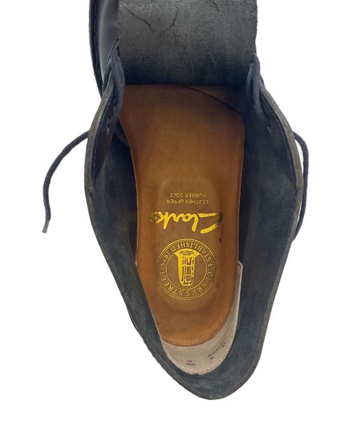 CLARKS（クラークス）CLARKS (クラークス) CLARKS　チャッカーブーツ ブラック サイズ:US8の古着・服飾アイテム