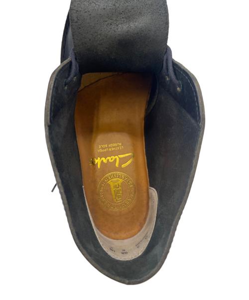 CLARKS（クラークス）CLARKS (クラークス) CLARKS　チャッカーブーツ ブラック サイズ:US8の古着・服飾アイテム