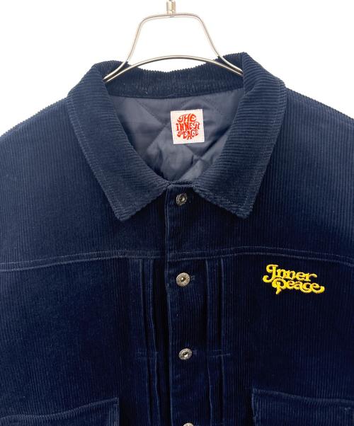 THE INNER PEACE（インナーピース）THE INNER PEACE (インナーピース) THE INNER PEACE　コーデュロイジャケット ネイビー サイズ:Lの古着・服飾アイテム