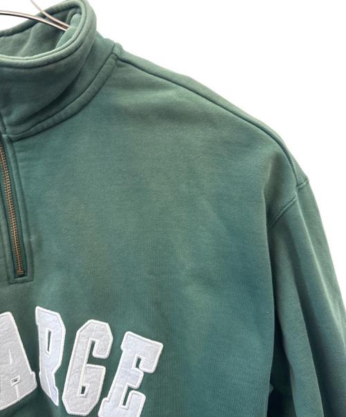 X-LARGE（エクストララージ）X-LARGE (エクストララージ) X-LARGE　ハーフジップスウェット グリーン サイズ:Mの古着・服飾アイテム