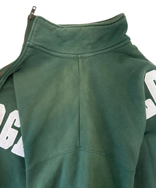 X-LARGE（エクストララージ）X-LARGE (エクストララージ) X-LARGE　ハーフジップスウェット グリーン サイズ:Mの古着・服飾アイテム