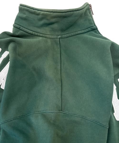 X-LARGE（エクストララージ）X-LARGE (エクストララージ) X-LARGE　ハーフジップスウェット グリーン サイズ:Mの古着・服飾アイテム