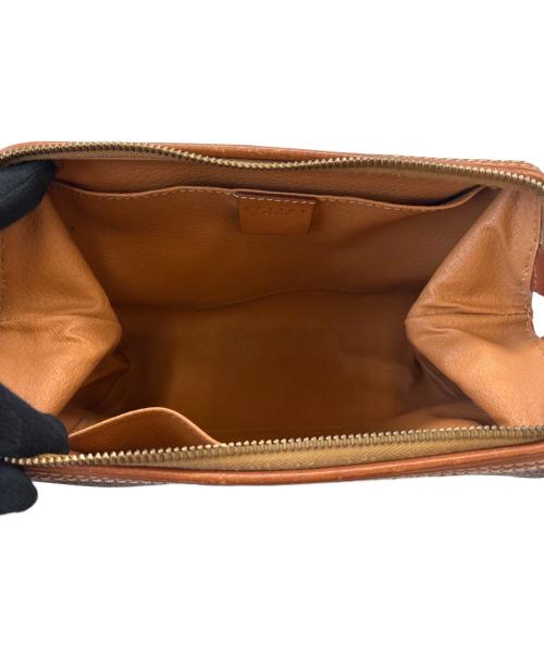 CELINE（セリーヌ）CELINE (セリーヌ) CELINE　マカダム　セカンドバッグ ブラウンの古着・服飾アイテム