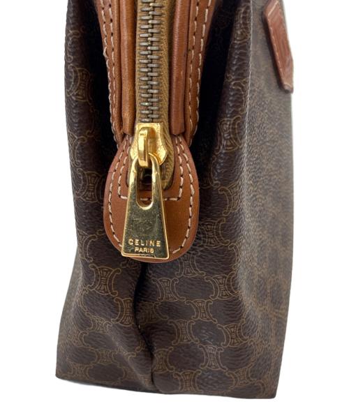 CELINE（セリーヌ）CELINE (セリーヌ) CELINE　マカダム　セカンドバッグ ブラウンの古着・服飾アイテム