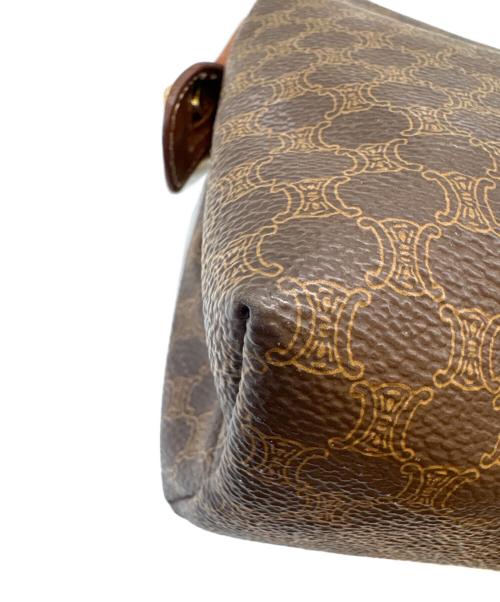 CELINE（セリーヌ）CELINE (セリーヌ) CELINE　マカダム　セカンドバッグ ブラウンの古着・服飾アイテム