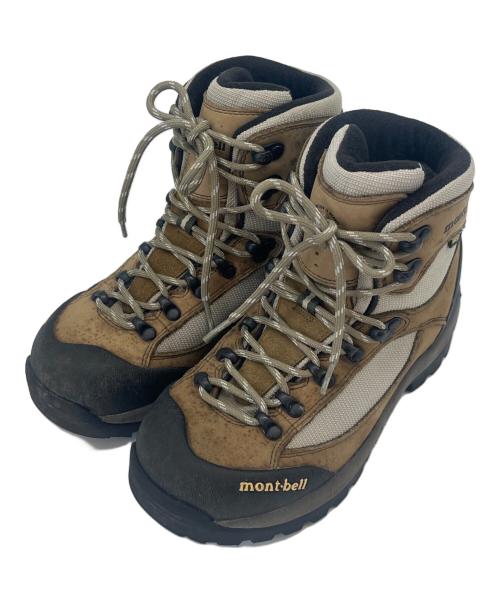 mont-bell（モンベル）mont-bell (モンベル) mont-bell トレッキングブーツ ベージュ サイズ:24.0の古着・服飾アイテム