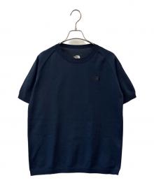 THE NORTH FACE（ザ ノース フェイス）の古着「THE NORTH FACE　ショートスリーブインスティンクトエクスプローラーティー　半袖カットソー」｜ネイビー