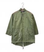 FRED PERRYフレッドペリー）の古着「FRED PERRY　ジップコート」｜オリーブ