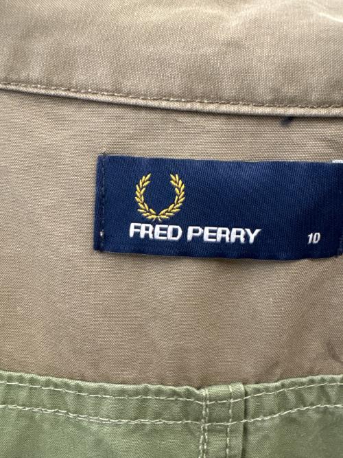 FRED PERRY（フレッドペリー）FRED PERRY (フレッドペリー) FRED PERRY　ジップコート オリーブ サイズ:10の古着・服飾アイテム