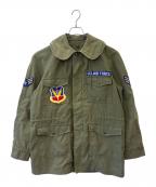 U.S .AIR FORCEユーエスエアフォース）の古着「U.S .AIR FORCE 　Cattle Jacket/キャトルジャケット 　M-65フィールドジャケット」｜グリーン