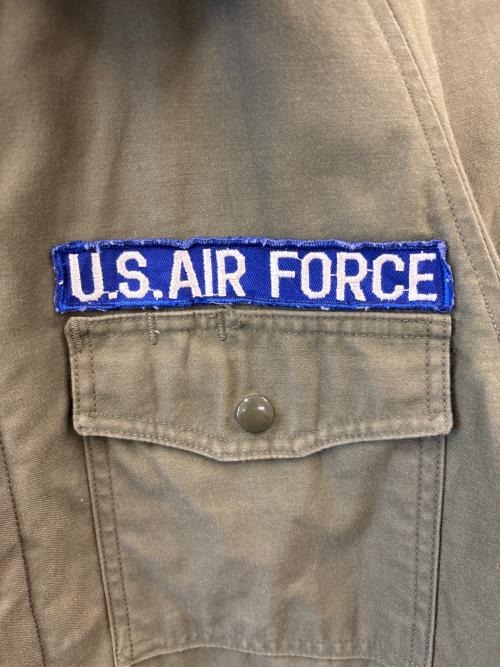 U.S .AIR FORCE（ユーエスエアフォース）U.S .AIR FORCE (ユーエスエアフォース) U.S .AIR FORCE 　Cattle Jacket/キャトルジャケット 　M-65フィールドジャケット グリーン サイズ:不明の古着・服飾アイテム