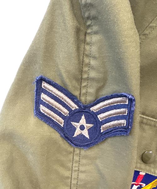 U.S .AIR FORCE（ユーエスエアフォース）U.S .AIR FORCE (ユーエスエアフォース) U.S .AIR FORCE 　Cattle Jacket/キャトルジャケット 　M-65フィールドジャケット グリーン サイズ:不明の古着・服飾アイテム