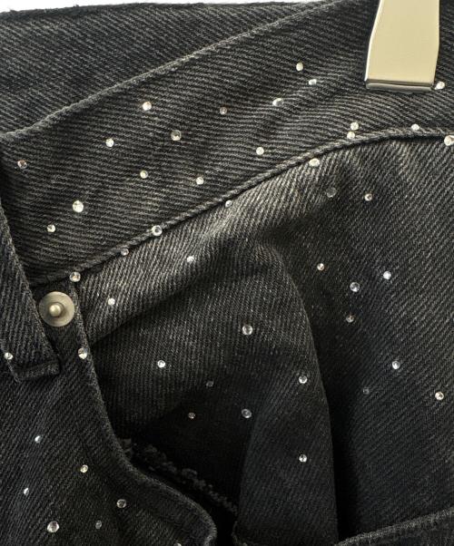 BREATH（ブレス）BREATH (ブレス) BREATH　ダメージ加工デニムパンツ ブラック サイズ:Ｌの古着・服飾アイテム