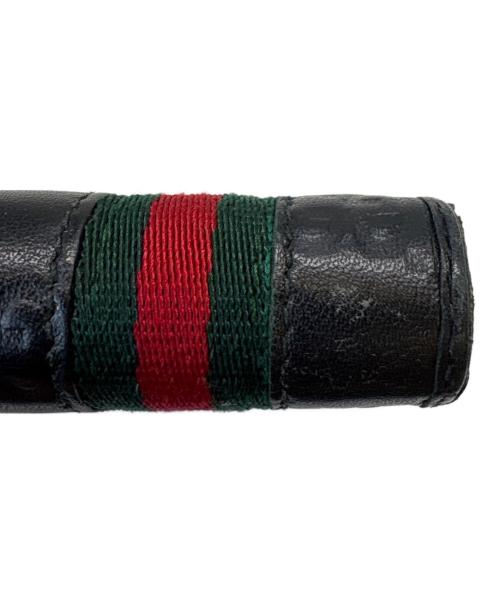 GUCCI（グッチ）GUCCI (グッチ) GUCCI　グッチシマ　長財布 ブラックの古着・服飾アイテム