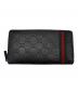 GUCCI（グッチ）の古着「GUCCI　グッチシマ　長財布」｜ブラック