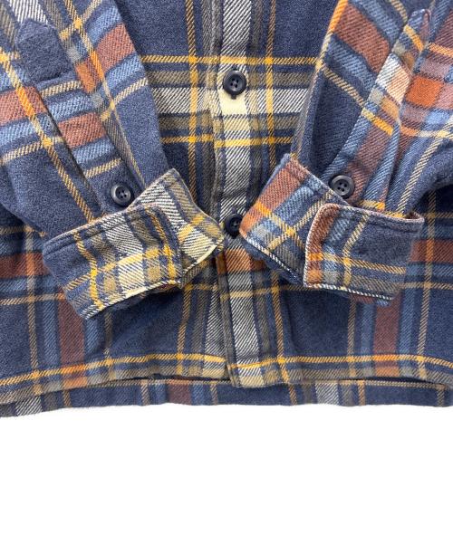 Patagonia（パタゴニア）Patagonia (パタゴニア) Patagonia　フランネル シャツ　長袖シャツ ネイビー サイズ:XSの古着・服飾アイテム
