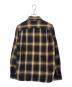 FIVE BROTHER (ファイブブラザー) FIVE BROTHER　長袖シャツ ブラック×ブラウン サイズ:S：5000円