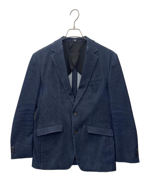 KAIHARA DENIM（カイハラ デニム）KAIHARA DENIM (カイハラ デニム) SUIT SELECT (スーツセレクト) KAIHARA DENIM 　3ピースセットアップスーツ インディゴ サイズ:ジャケットAB5、ベストAB7、パンツ82の古着・服飾アイテム