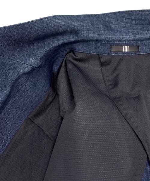 KAIHARA DENIM（カイハラ デニム）KAIHARA DENIM (カイハラ デニム) SUIT SELECT (スーツセレクト) KAIHARA DENIM 　3ピースセットアップスーツ インディゴ サイズ:ジャケットAB5、ベストAB7、パンツ82の古着・服飾アイテム