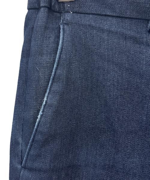 KAIHARA DENIM（カイハラ デニム）KAIHARA DENIM (カイハラ デニム) SUIT SELECT (スーツセレクト) KAIHARA DENIM 　3ピースセットアップスーツ インディゴ サイズ:ジャケットAB5、ベストAB7、パンツ82の古着・服飾アイテム