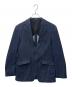 KAIHARA DENIM (カイハラ デニム) SUIT SELECT (スーツセレクト) KAIHARA DENIM 　3ピースセットアップスーツ インディゴ サイズ:ジャケットAB5、ベストAB7、パンツ82：5000円