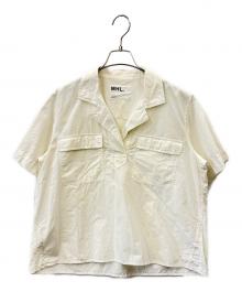 MHL（マーガレットハウエル）の古着「MHL　半袖シャツ」｜ホワイト