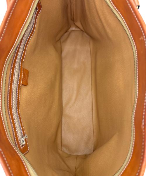 CELINE（セリーヌ）CELINE (セリーヌ) CELINE　マカダム　トートバッグ ブラウンの古着・服飾アイテム
