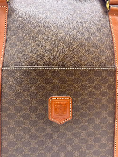 CELINE（セリーヌ）CELINE (セリーヌ) CELINE　マカダム　トートバッグ ブラウンの古着・服飾アイテム