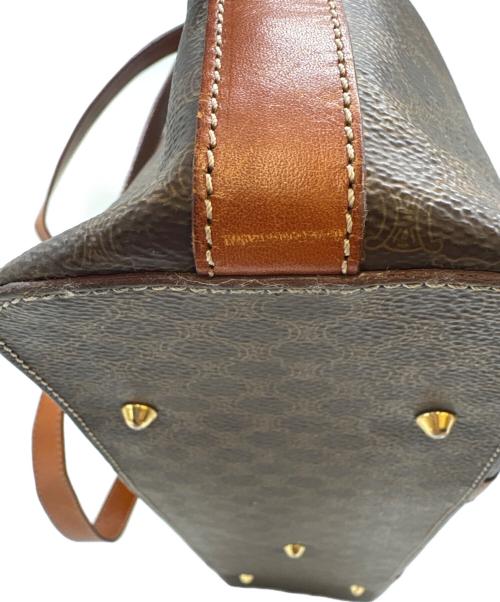 CELINE（セリーヌ）CELINE (セリーヌ) CELINE　マカダム　トートバッグ ブラウンの古着・服飾アイテム