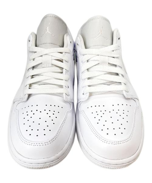 NIKE（ナイキ）NIKE (ナイキ) NIKE　AIR JORDAN1　ローカットスニーカー ホワイト サイズ:27の古着・服飾アイテム