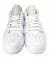 NIKE (ナイキ) NIKE　AIR JORDAN1　ローカットスニーカー ホワイト サイズ:27：8000円