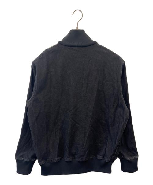 adidas（アディダス）adidas (アディダス) adidas  デニム ファイヤーバード トラックトップ ブラック サイズ:J XLの古着・服飾アイテム