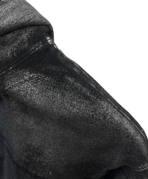 SUPREME（シュプリーム）Supreme MM6 Maison Margiela (エムエムシックスメゾンマルジェラ) Supreme × MM6 Maison Margiela  Foil Box Logo Hooded Sweatshirt ブラック サイズ:Sの古着・服飾アイテム