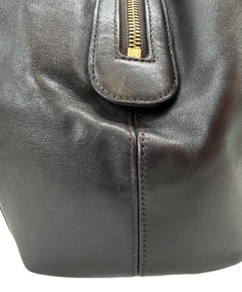 COACH（コーチ）COACH (コーチ) COACH　シグネチャー　ハンドバッグ ベージュ×ブラウンの古着・服飾アイテム