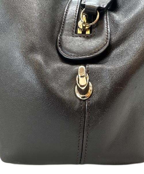 COACH（コーチ）COACH (コーチ) COACH　シグネチャー　ハンドバッグ ベージュ×ブラウンの古着・服飾アイテム