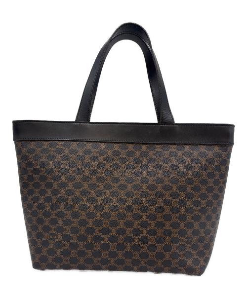 CELINE（セリーヌ）CELINE (セリーヌ) CELINE　マカダム　ハンドバッグ ブラックの古着・服飾アイテム