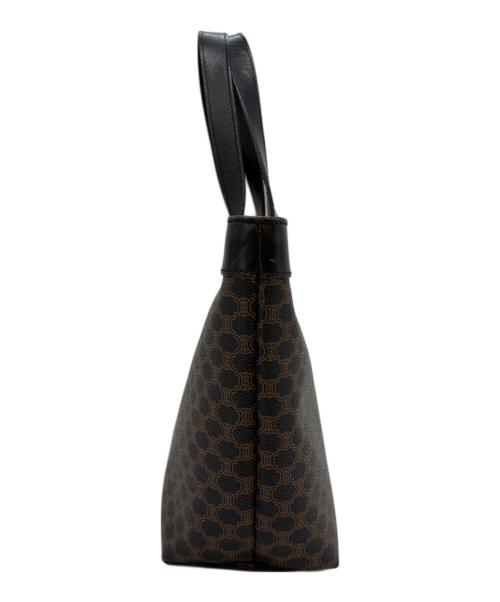 CELINE（セリーヌ）CELINE (セリーヌ) CELINE　マカダム　ハンドバッグ ブラックの古着・服飾アイテム
