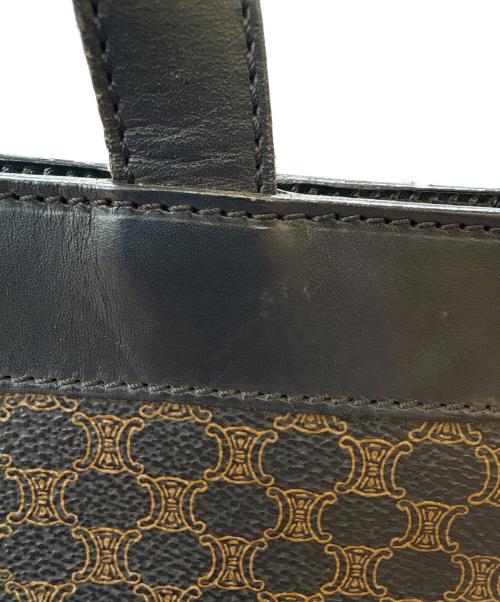 CELINE（セリーヌ）CELINE (セリーヌ) CELINE　マカダム　ハンドバッグ ブラックの古着・服飾アイテム