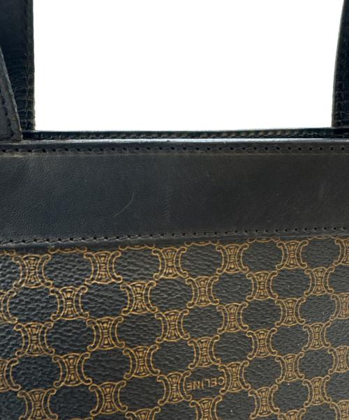 CELINE（セリーヌ）CELINE (セリーヌ) CELINE　マカダム　ハンドバッグ ブラックの古着・服飾アイテム