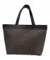 CELINE (セリーヌ) CELINE　マカダム　ハンドバッグ ブラック：30000円