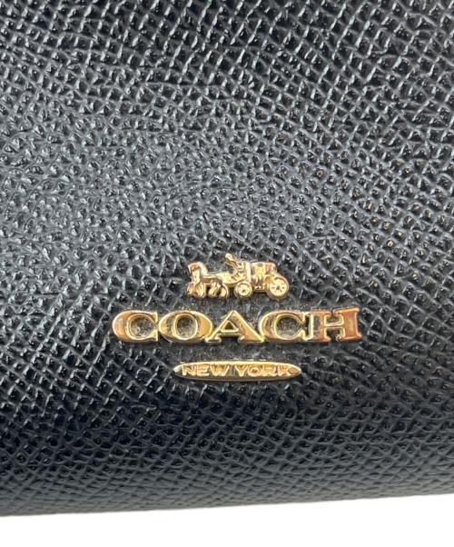 COACH（コーチ）COACH (コーチ) COACH  2つ折り財布 ブラックの古着・服飾アイテム