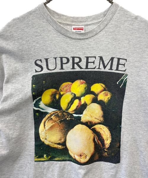 SUPREME（シュプリーム）SUPREME (シュプリーム) Supreme　半袖カットソー ライトグレー サイズ:Mの古着・服飾アイテム