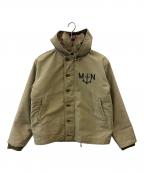 COULANGE MAYENNEクランジェマイエンヌ）の古着「COULANGE MAYENNE　Ｎ-1デッキジャケット」｜カーキ