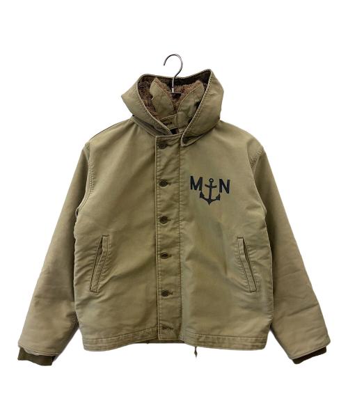 COULANGE MAYENNE（クランジェマイエンヌ）COULANGE MAYENNE (クランジェマイエンヌ) COULANGE MAYENNE　Ｎ-1デッキジャケット カーキ サイズ:42Rの古着・服飾アイテム