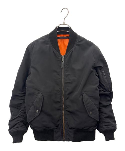 AVIREX（アヴィレックス）AVIREX (アヴィレックス) AVIREX 　MA-1ジャケット ブラック サイズ:Lの古着・服飾アイテム