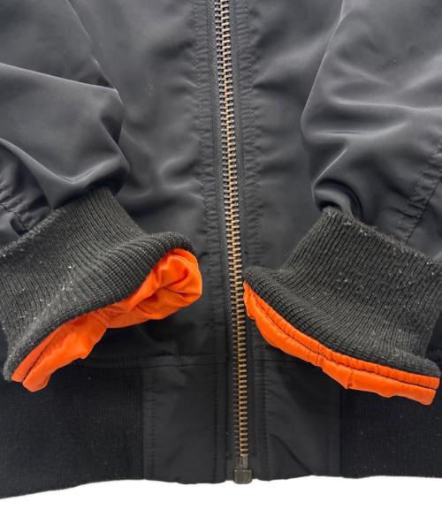 AVIREX（アヴィレックス）AVIREX (アヴィレックス) AVIREX 　MA-1ジャケット ブラック サイズ:Lの古着・服飾アイテム