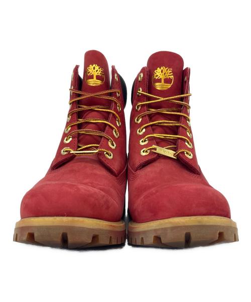 Timberland（ティンバーランド）Timberland (ティンバーランド) Timberland  6インチプレミアムブーツ レッド サイズ:10Wの古着・服飾アイテム