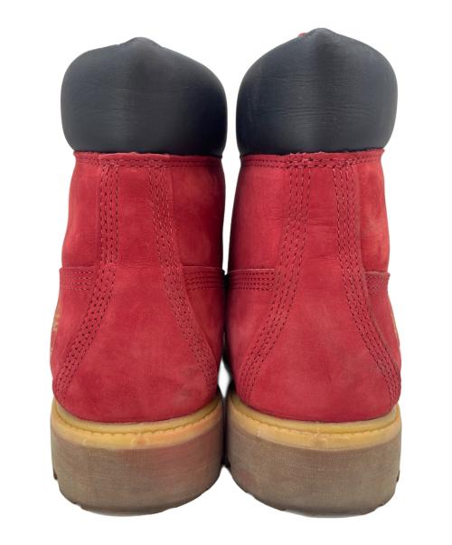 Timberland（ティンバーランド）Timberland (ティンバーランド) Timberland  6インチプレミアムブーツ レッド サイズ:10Wの古着・服飾アイテム