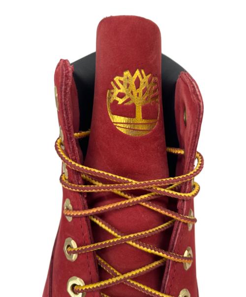 Timberland（ティンバーランド）Timberland (ティンバーランド) Timberland  6インチプレミアムブーツ レッド サイズ:10Wの古着・服飾アイテム