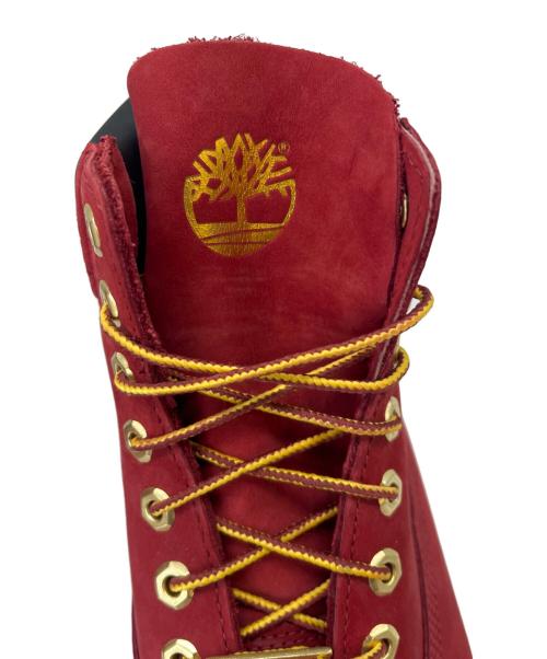 Timberland（ティンバーランド）Timberland (ティンバーランド) Timberland  6インチプレミアムブーツ レッド サイズ:10Wの古着・服飾アイテム